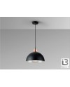 I3-POLO- LAMPARA 1L -NEGRO/COBRE